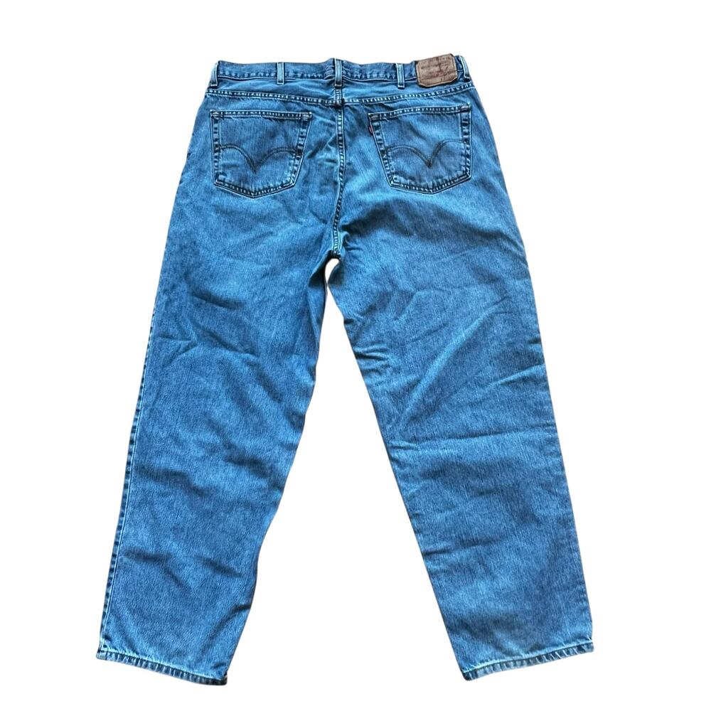 Levi's 560 Comfort Fit Jeans Men 42 X 32 Relaxed Tapered Light Wash Big